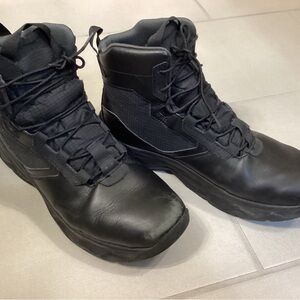 Under Armour Black Lace-Up Tactical Boots